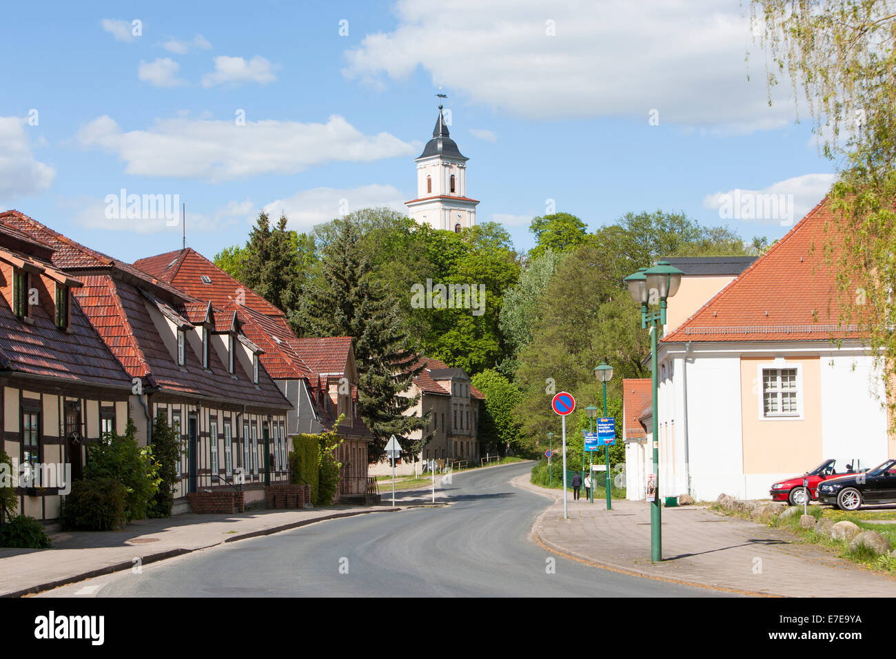 boitzenburg, boitzenburger land, uckermark, brandenburg, germany Stock