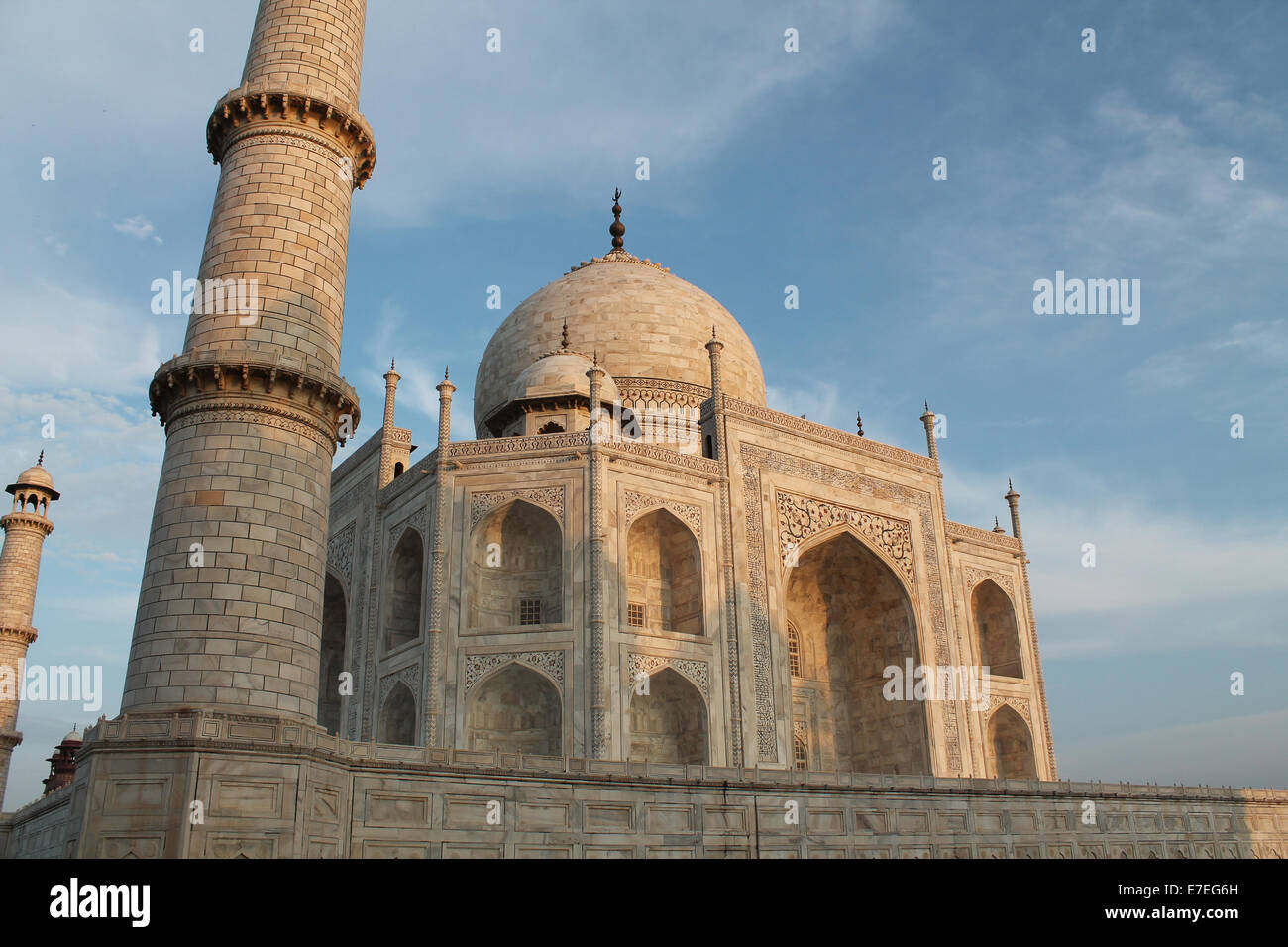 Taj Mahal, in India Stock Photo