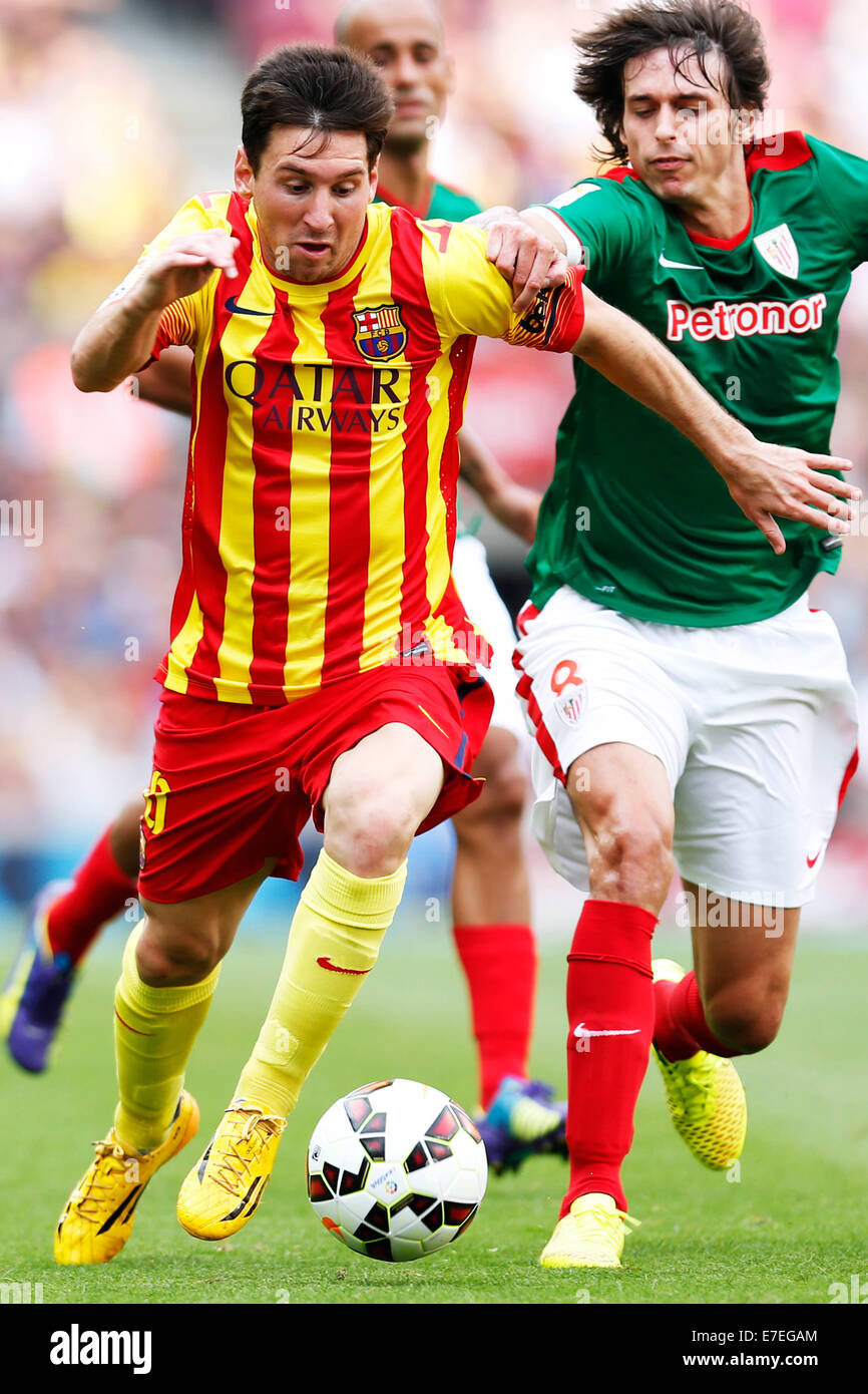 Barcelona, Spain. © D. 13th Sep, 2014. Lionel Messi (Barcelona