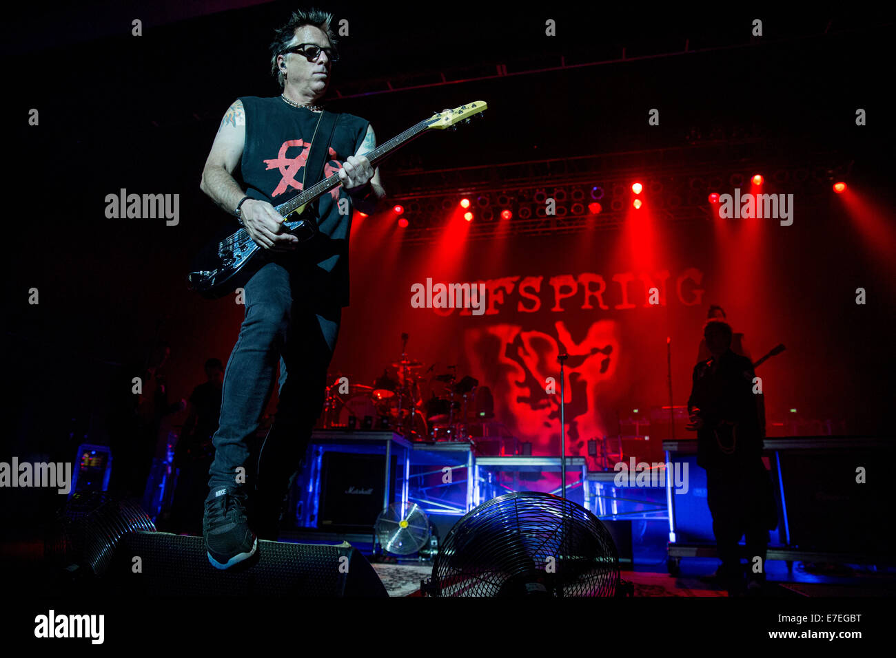 Milwaukee, Wisconsin, USA. 9th Sep, 2014. Guitarist NOODLES of the band