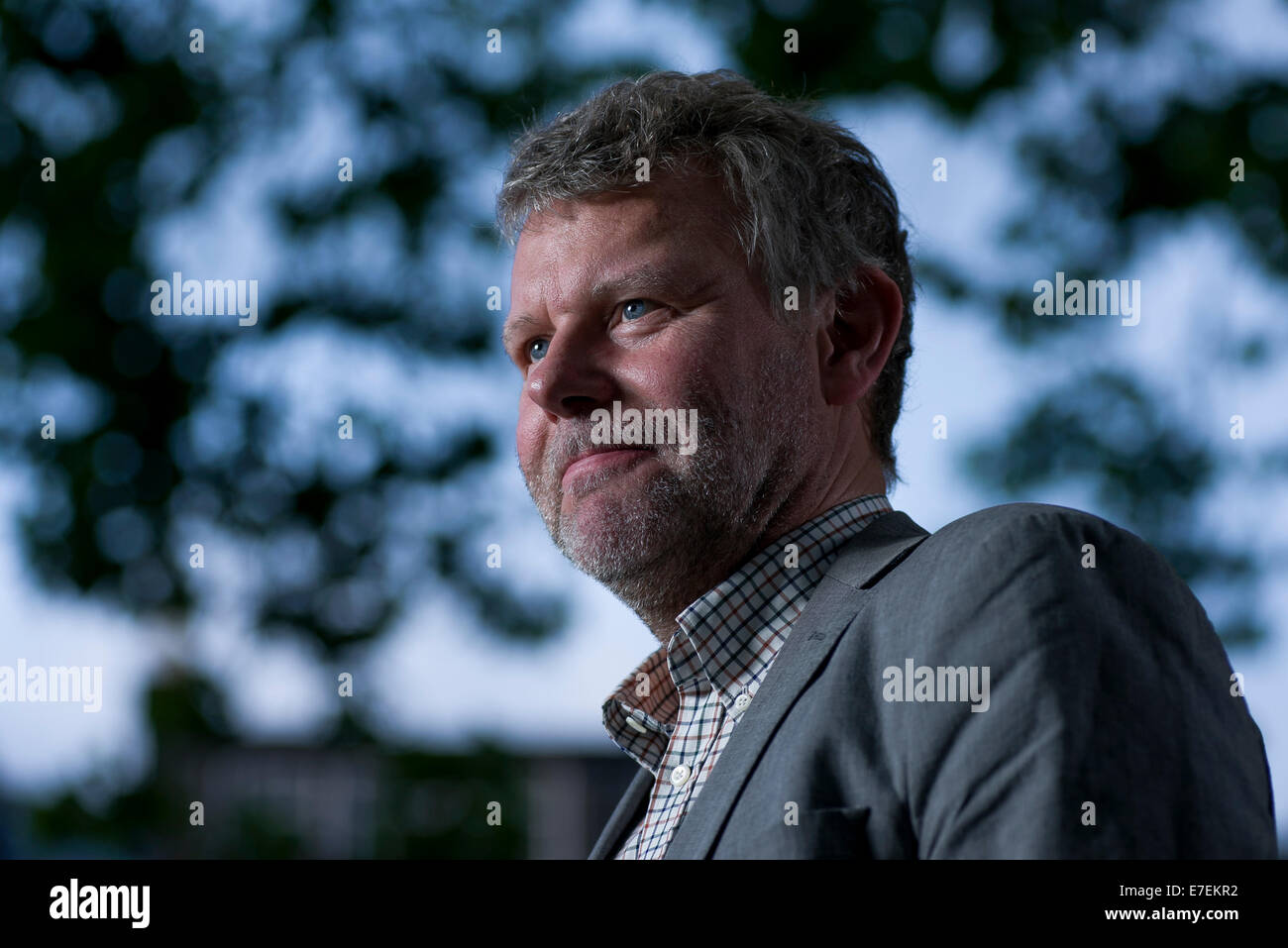 Jan Arnald is a Swedish novelist and literary critic appears at the Edinburgh Book Festival. Also writes as Arne Dahl. Stock Photo