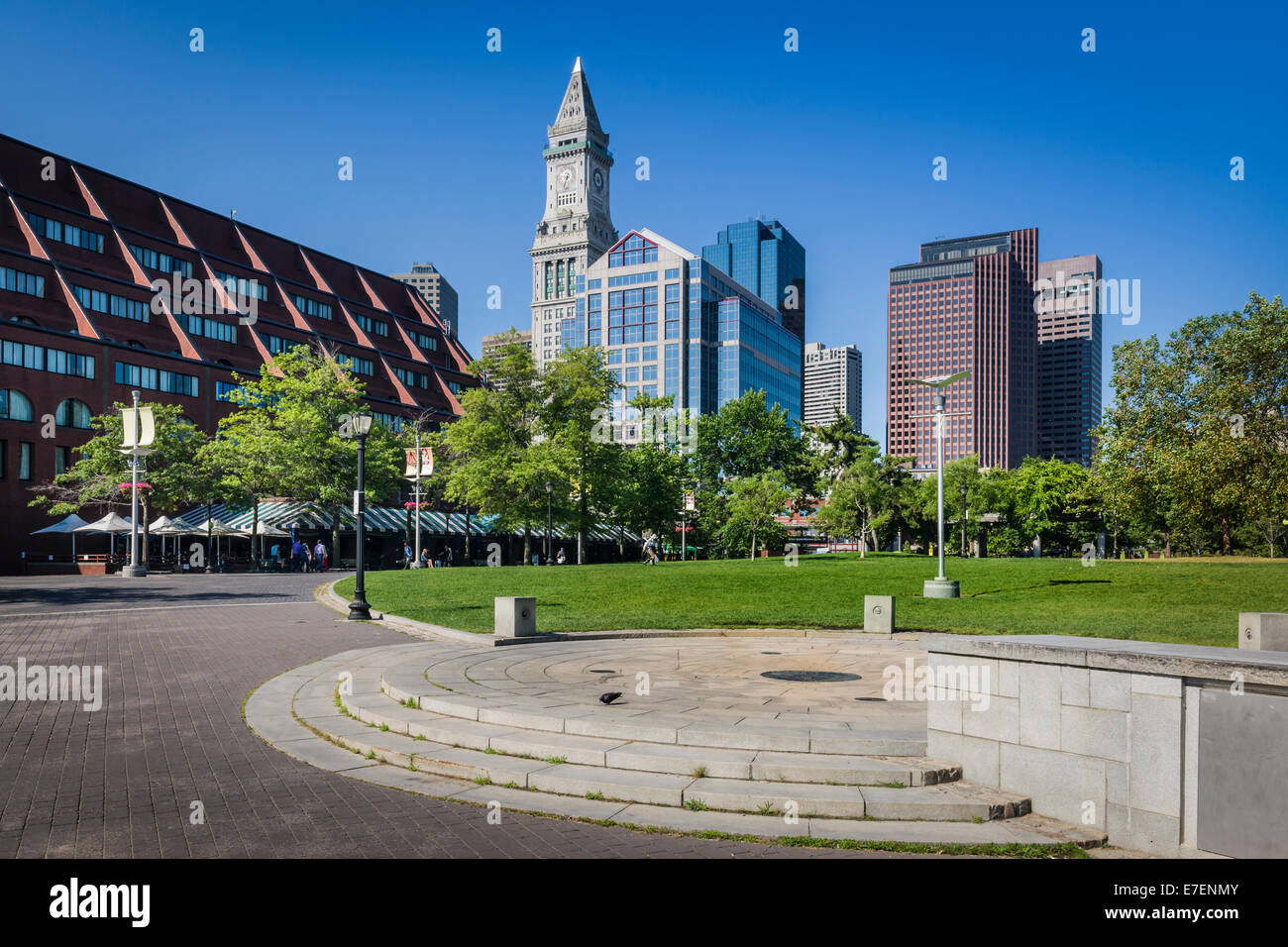 The Harbour, Boston Massachusetts - USA Stock Photo