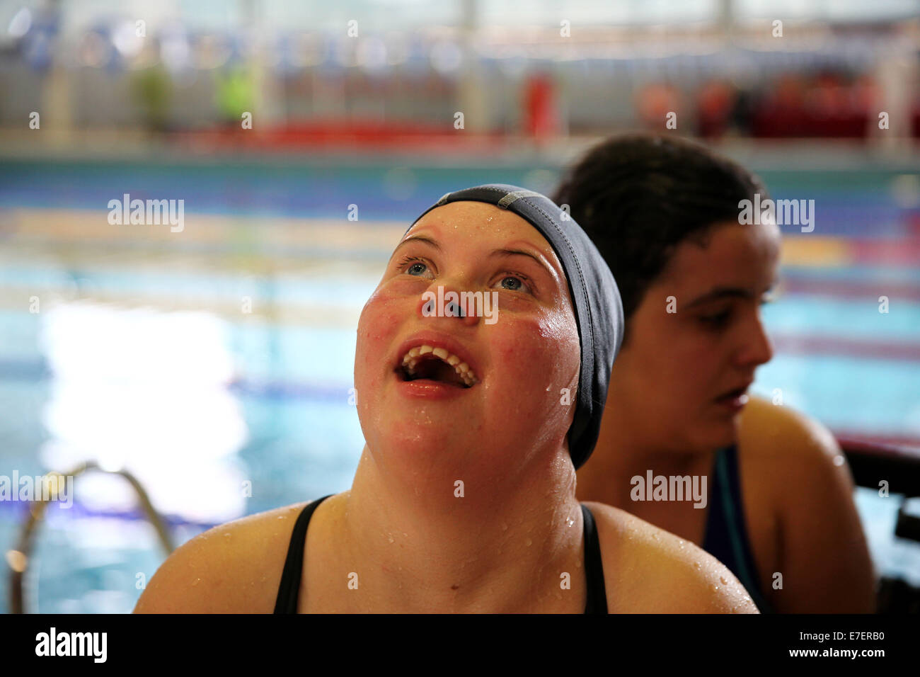 An Athlete Of Swimming Perform During Special Olympics Summer Games an-athlete-of-swimming-perform-during-special-olympics-summer-games