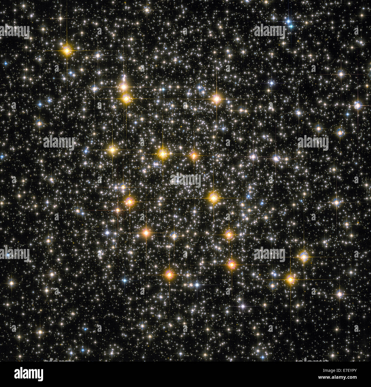 NGC 6362 globular cluster in the constellation Ara. Stock Photo