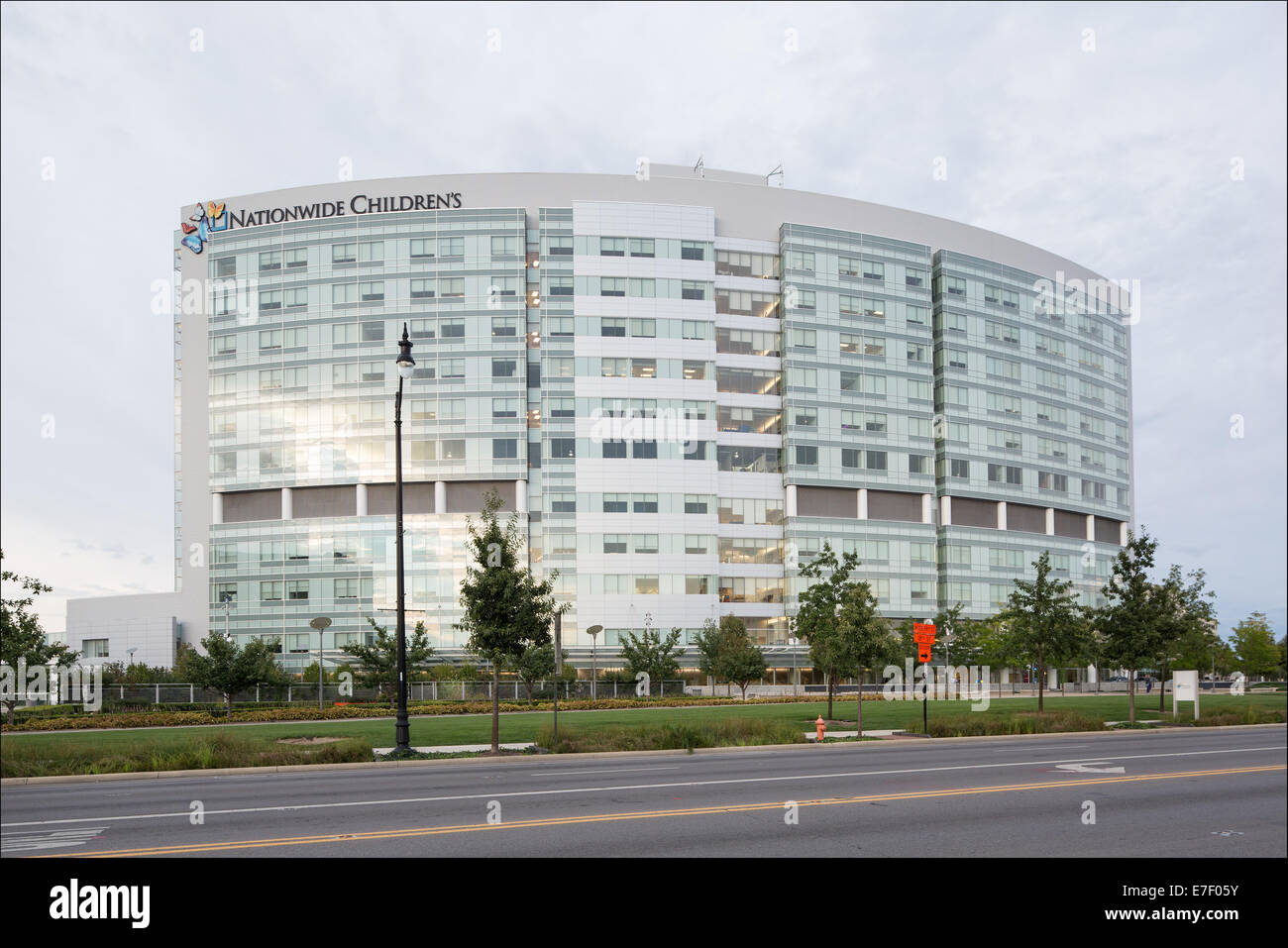 Nationwide Children's Hospital located in Columbus Ohio Stock Photo