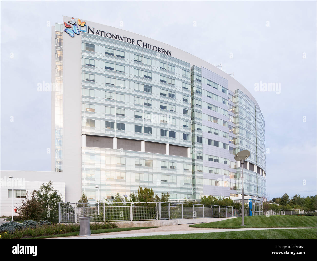 Nationwide Children's Hospital located in Columbus Ohio Stock Photo