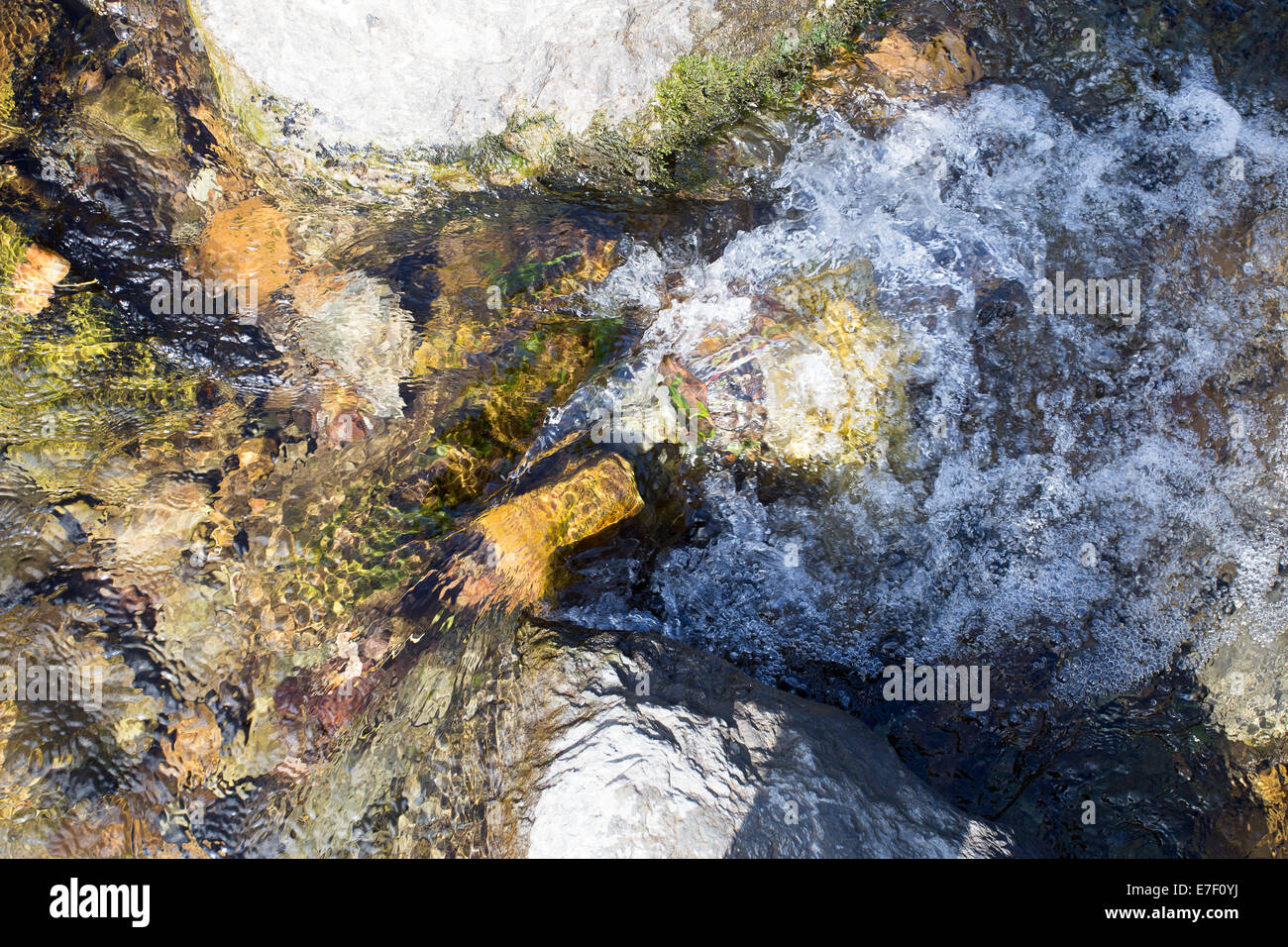 River Heddon Valley Exmoor Devon Stock Photo