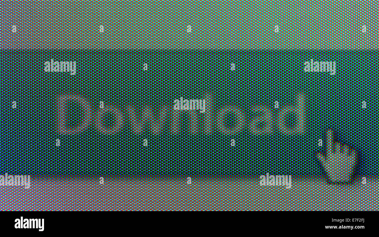 detail of download button on screen Stock Photo