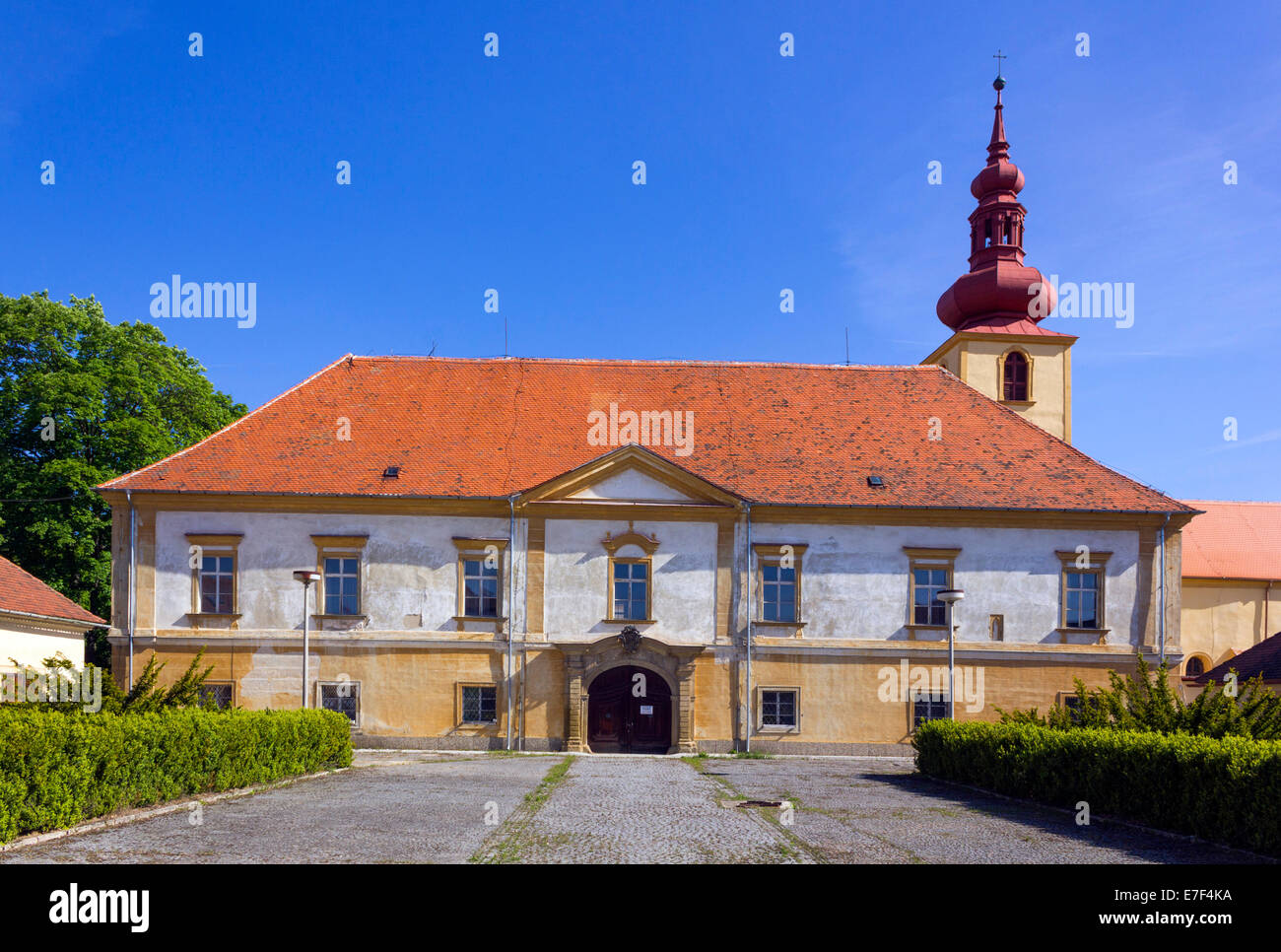 Chateau, Dalesice, Trebic district, Vysocina region, Czech Republic Stock Photo