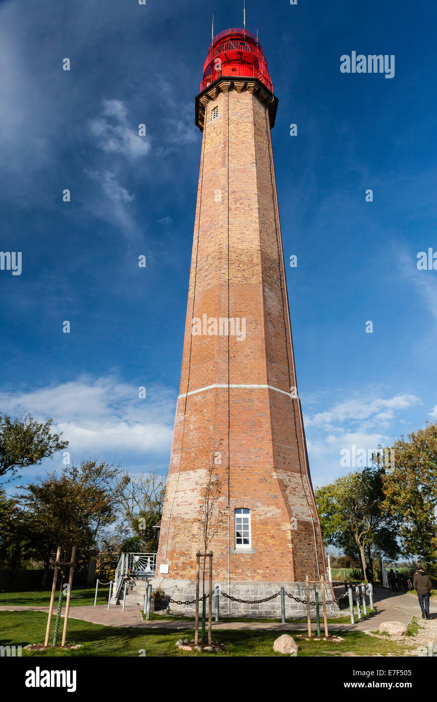 Flügge Lighthous, Fehmarn island, Schleswig-Holstein, Germany Stock Photo