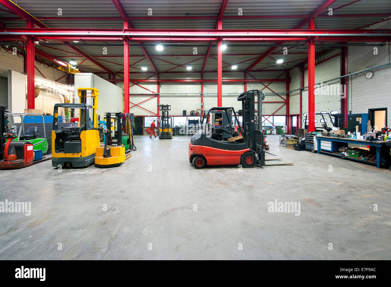 Real forklift hires stock photography and images Alamy