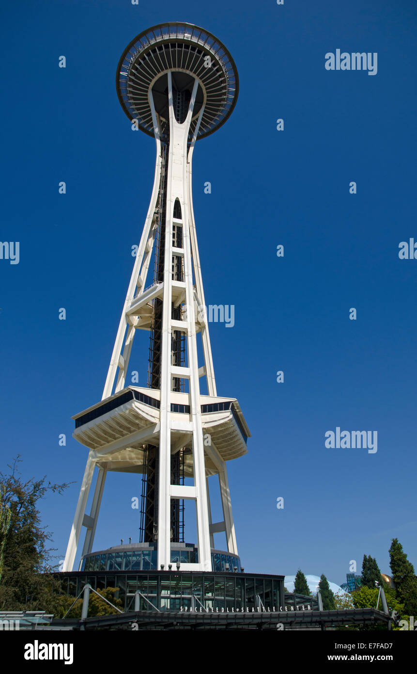 Space needle, Seattle centre Stock Photo Alamy