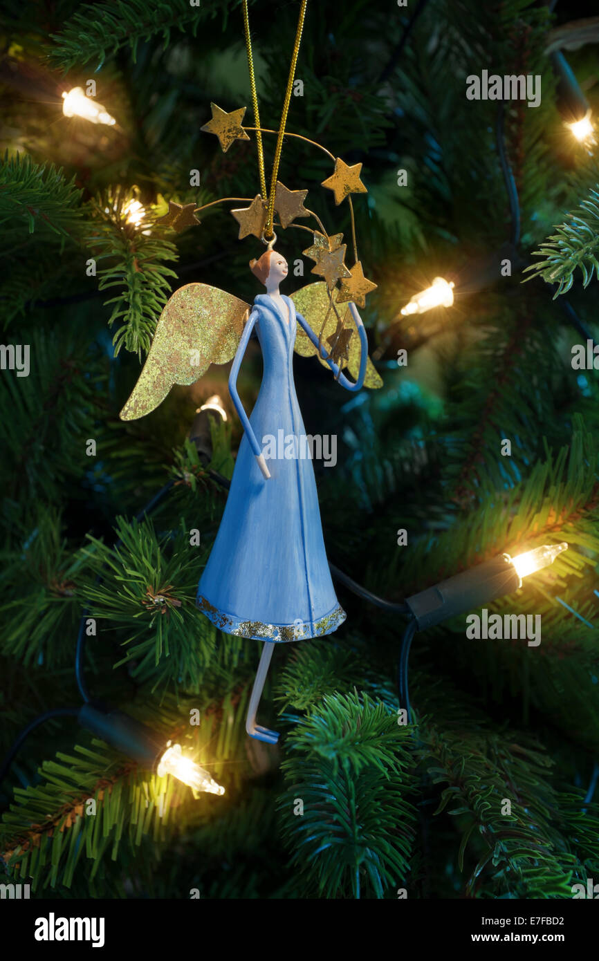 Glass Open Bauble Cherub Angel Hanging Christmas Tree Decoration Xmas Ornament 