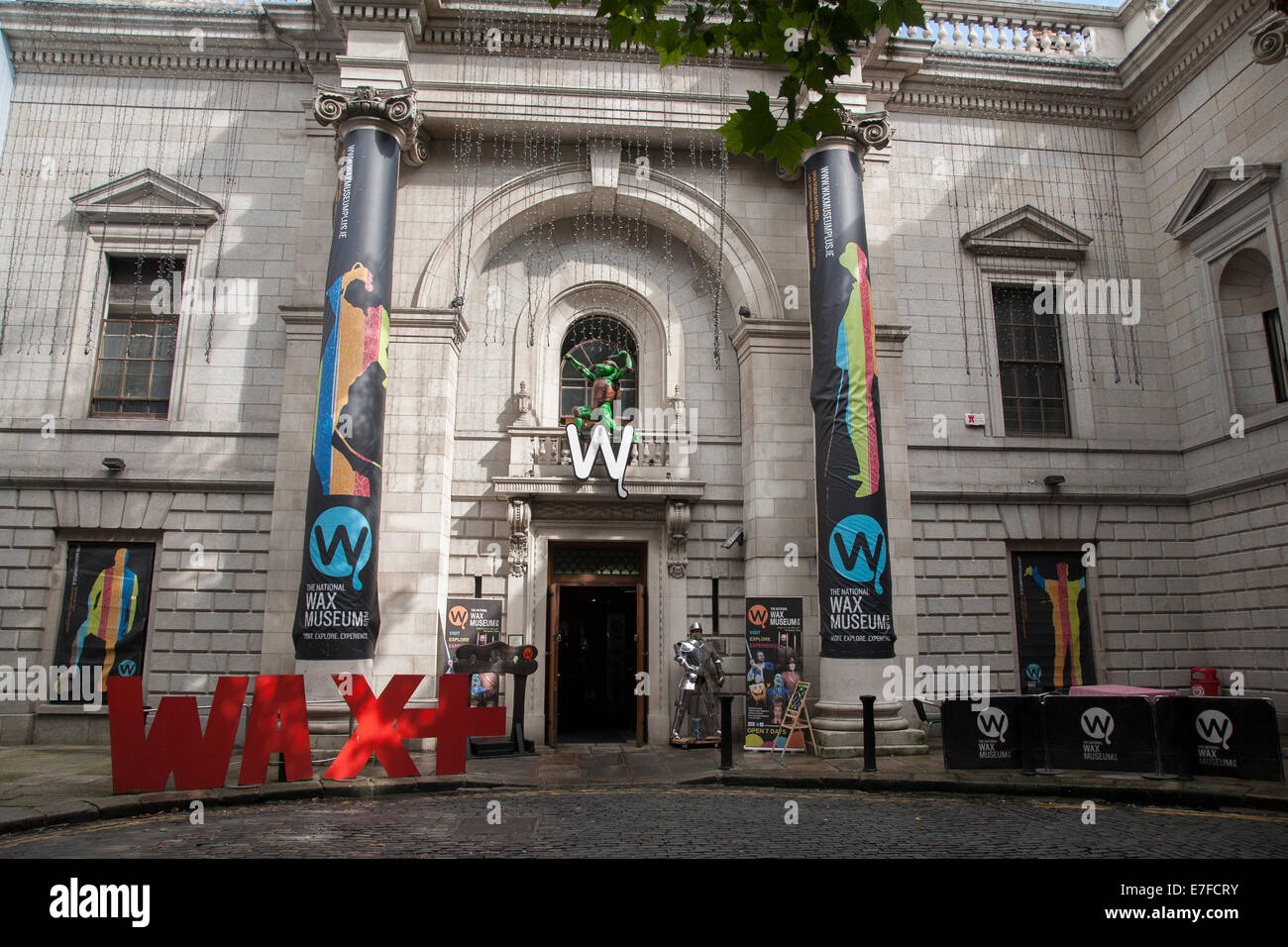 Wax Museum Entrance, Dublin, Ireland Stock Photo Alamy