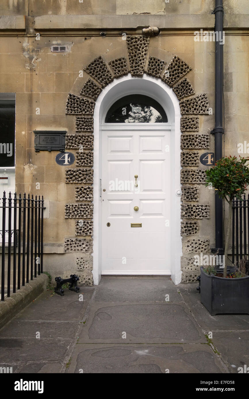 Jane Austen's Home, Bath, Somerset, England, UK Stock Photo Alamy