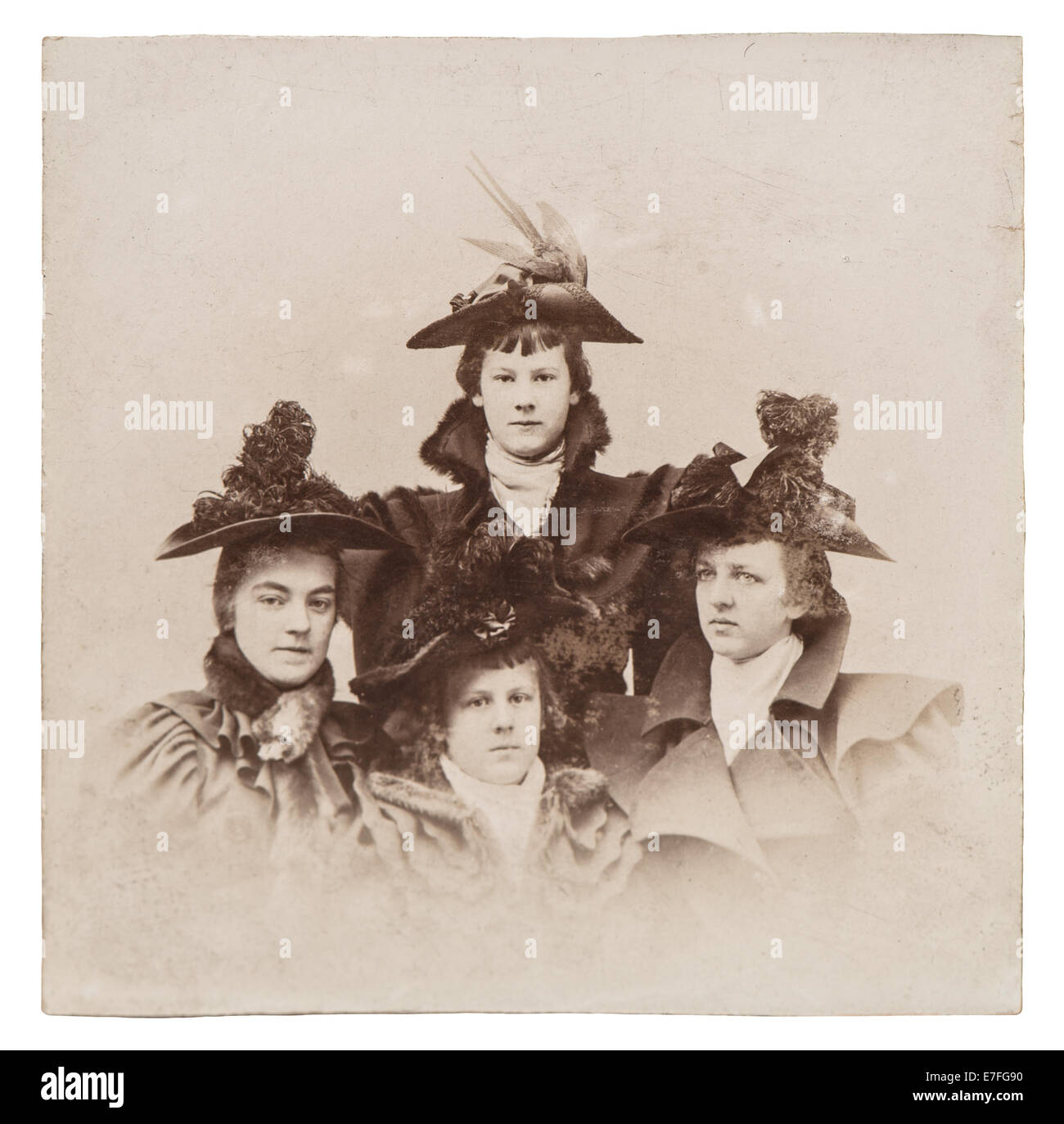 1880s vintage photo photograph hi-res stock photography and images - Alamy
