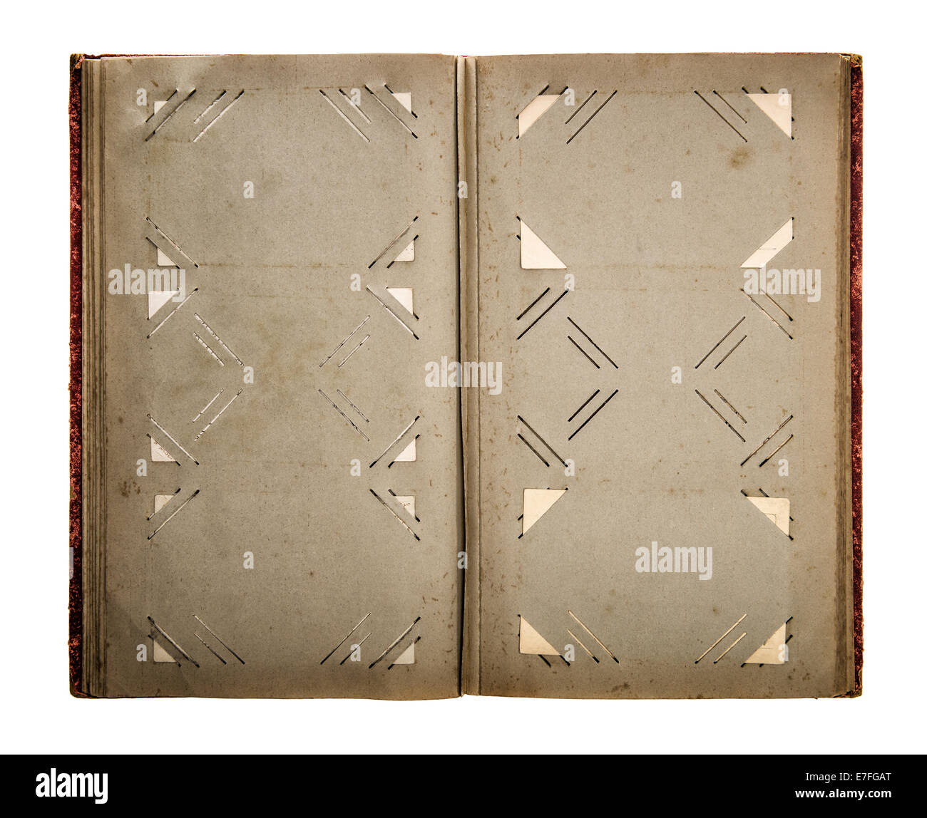 Vintage Photo Album Stock Photo - Download Image Now - Photo Corner,  Old-fashioned, Retro Style - iStock