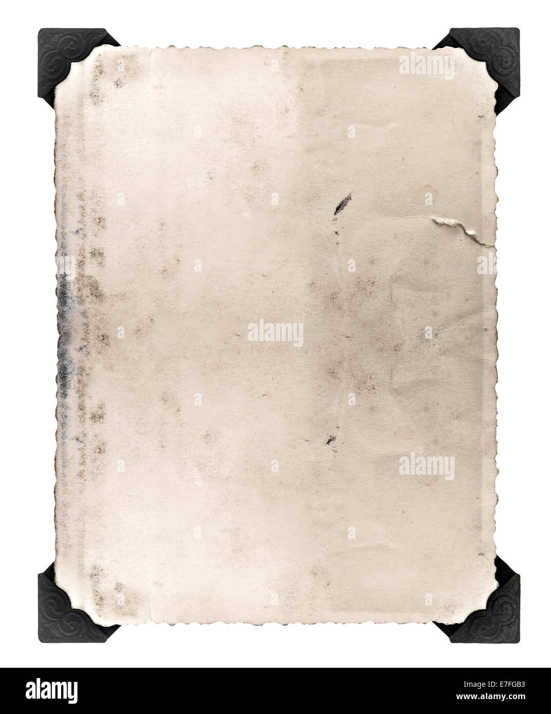 https://c8.alamy.com/comp/E7FGB3/vintage-photo-with-corner-isolated-on-white-background-aged-paper-E7FGB3.jpg