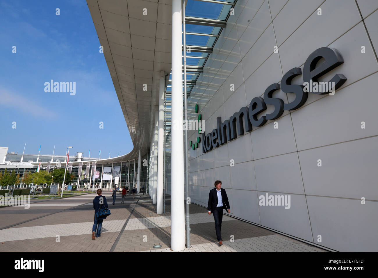 Photokina photography trade fair on 16.Sept.2014 in Cologne, Germany. Stock Photo