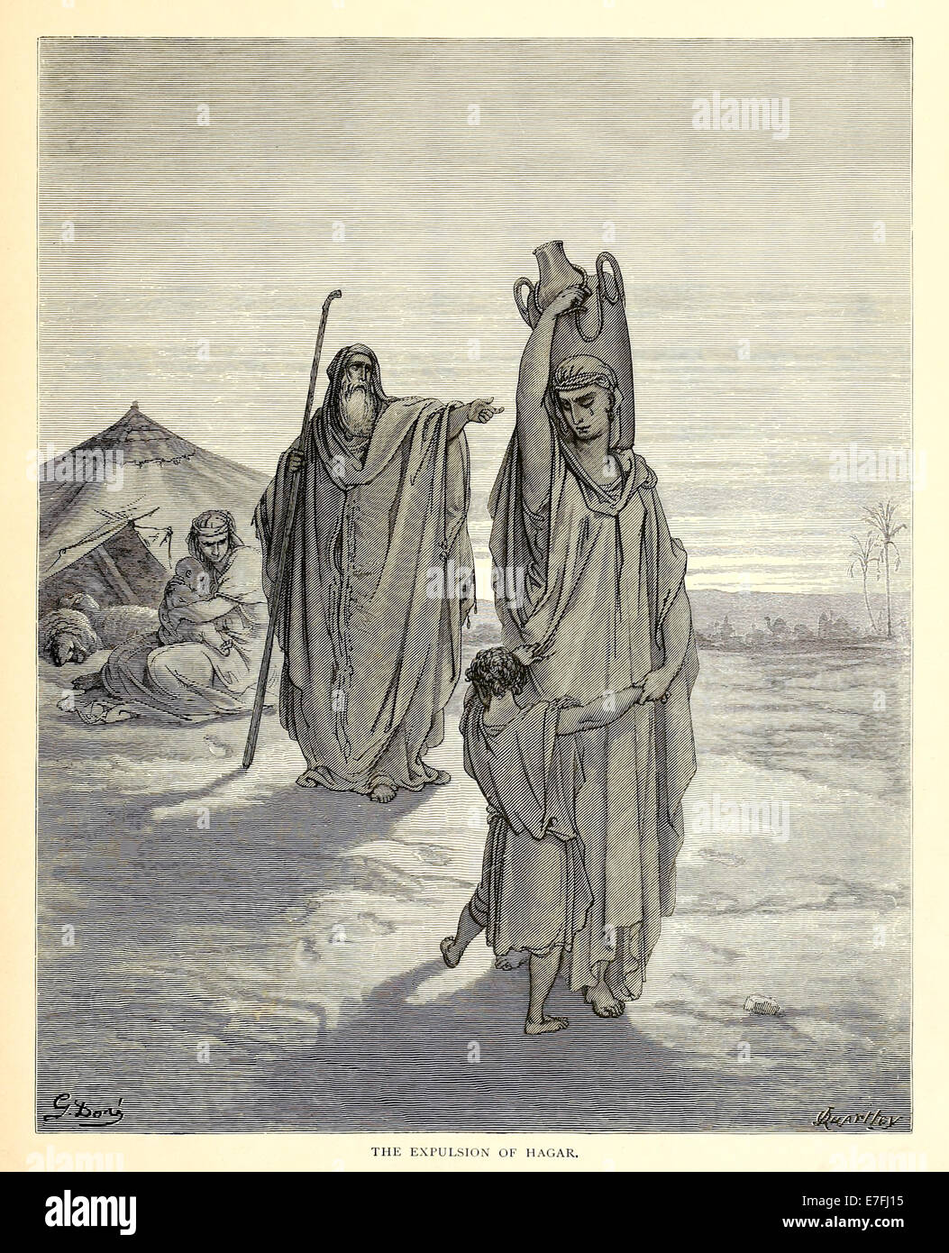 Hagar bible hires stock photography and images Alamy