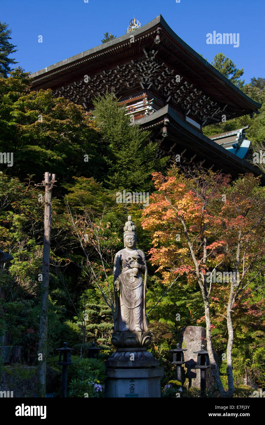 Daisho-in temple on Mount Misen, on the island of Itsukushima (Miyajima), Hiroshima Japan Stock Photo