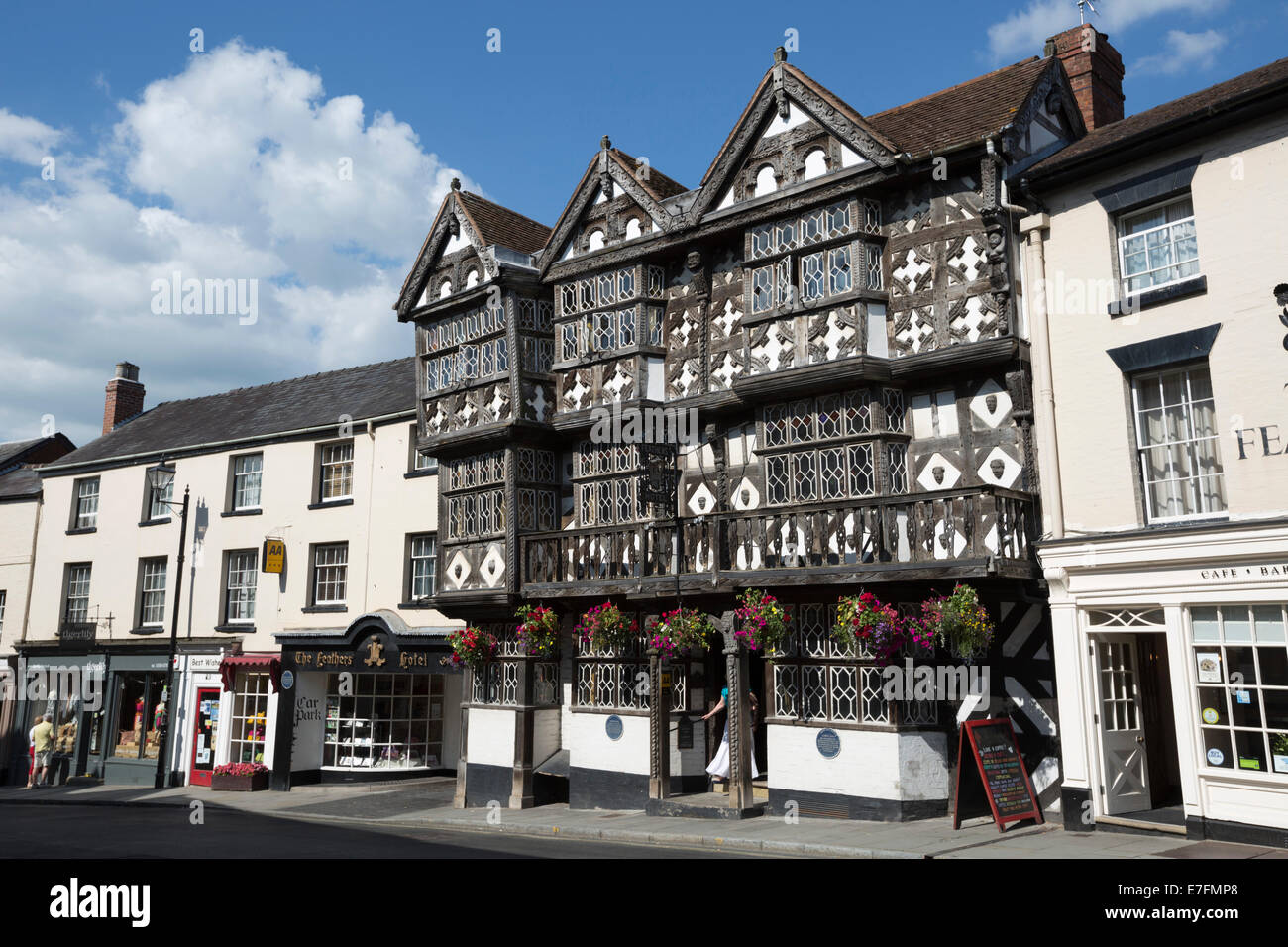 The Feathers Hotel Bull Ring Ludlow Shropshire England - 