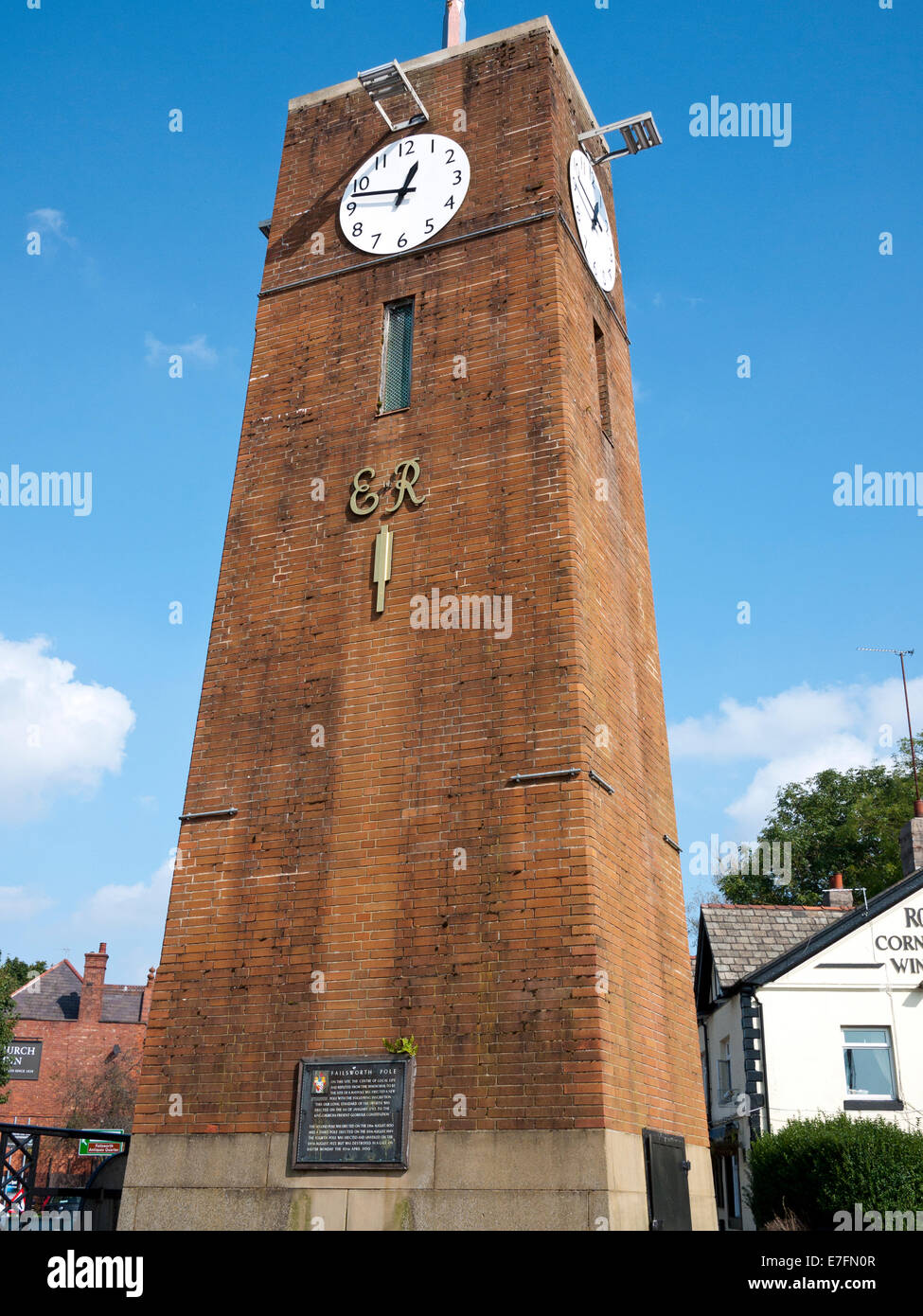 Failsworth Pole, Failsworth, Oldham, Greater Manchester, UK. Stock Photo