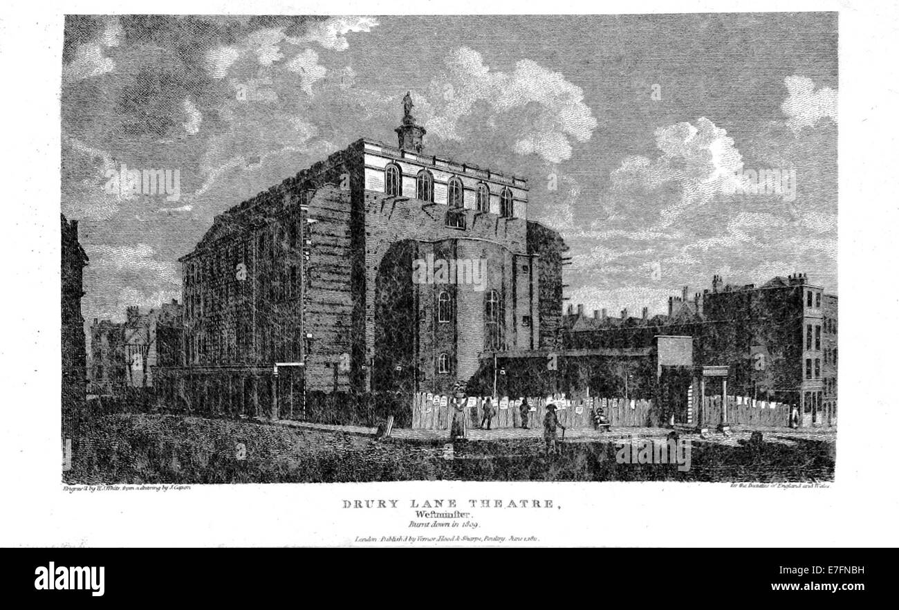 Drury lane theatre Black and White Stock Photos & Images Alamy