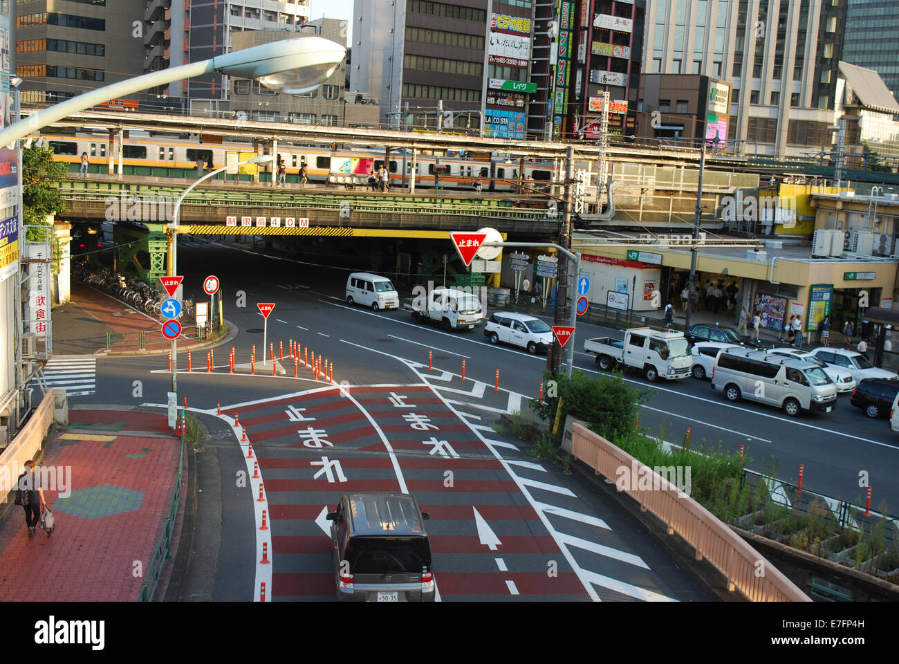 Traffic Tokyo, Japan, 2014 Stock Photo Alamy