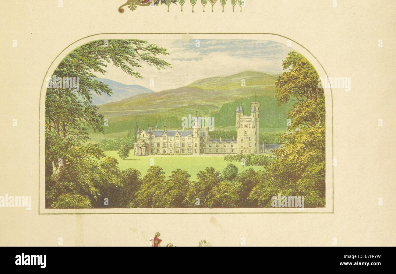 Image taken from page 7 of 'The Ancestral Homes of Britain; containing examples of its noblest castles, halls, and mansions. With ... coloured illustrations ... and biographical and historical notices' (11085687064) Stock Photo