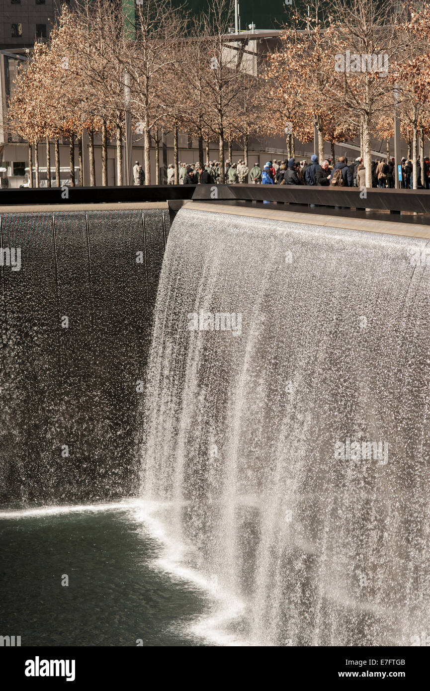 The National September 11 Memorial Stock Photo