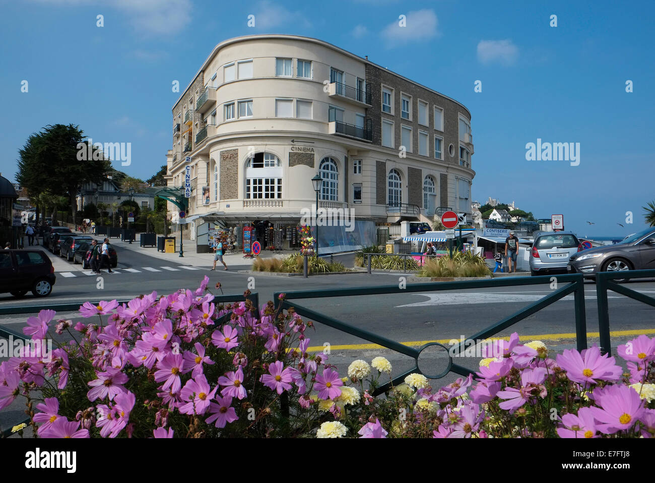 dinard, brittany, france Stock Photo Alamy