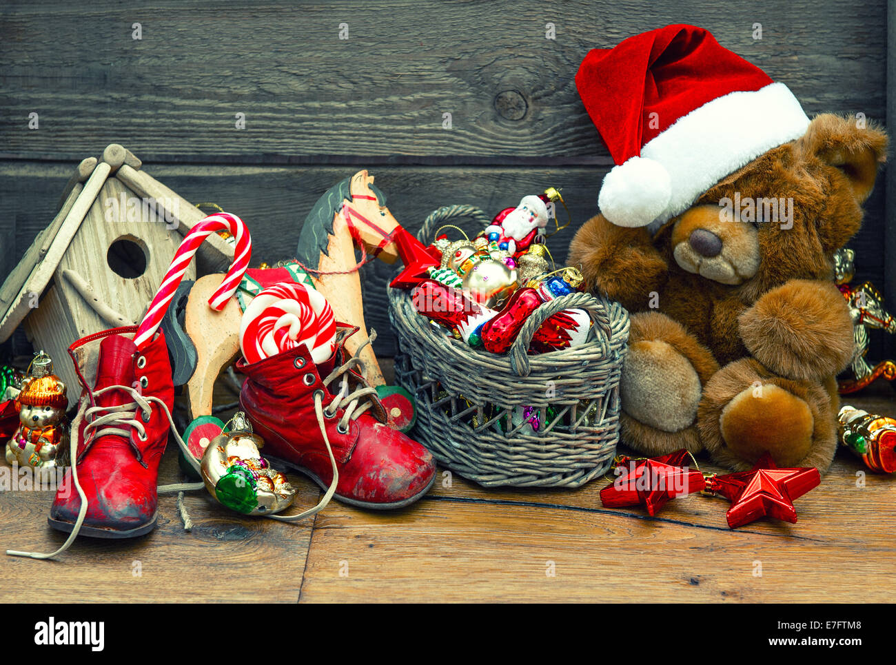 retro christmas toys