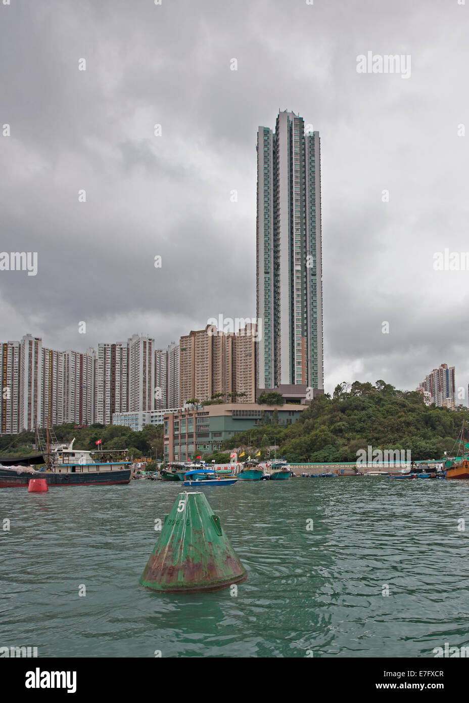 Aberdeen Harbour, Hong Kong Island, Hong Kong Stock Photo