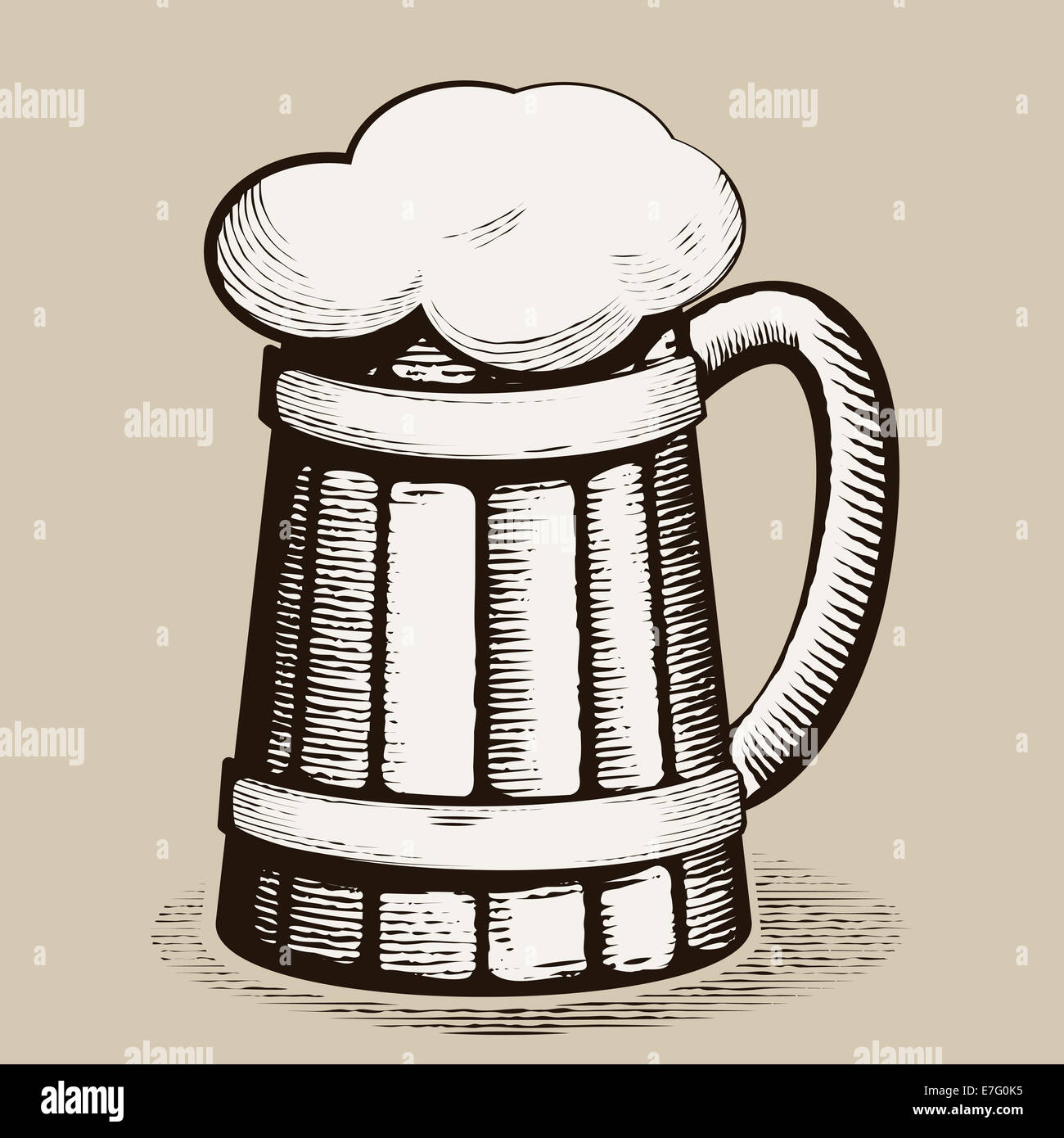 beer mug Stock Photo