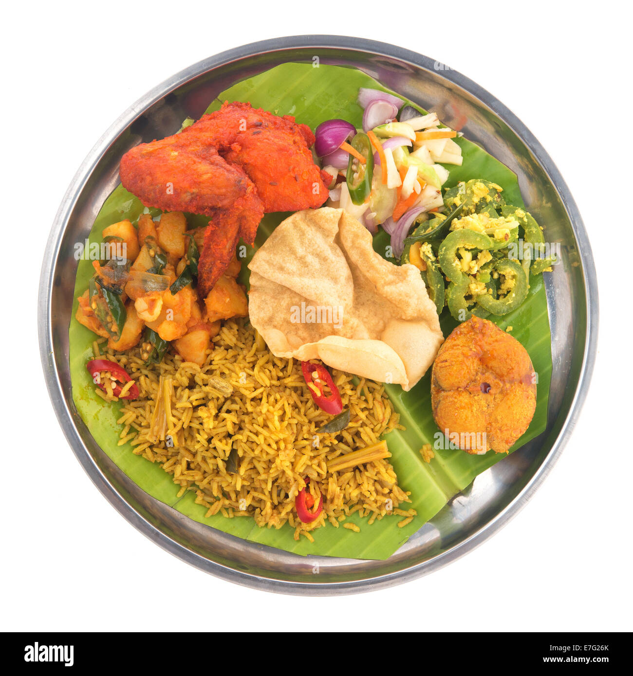 Full chicken biryani hi-res stock photography and images - Alamy