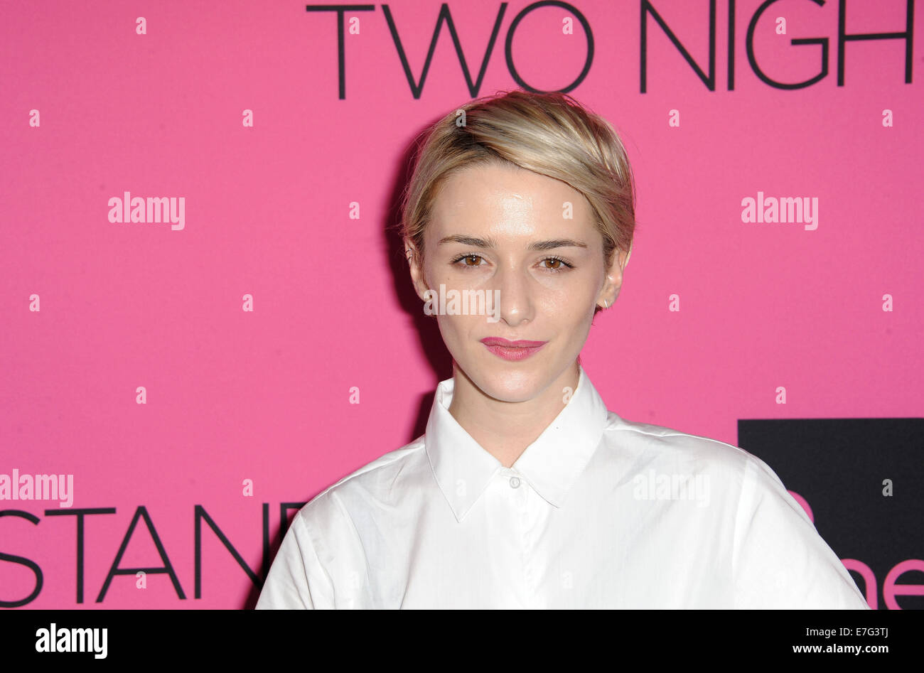 Los Angeles, California, USA. 16th Sep, 2014. Addison Timlin attending the Los Angeles Premiere of ''Two Night Stand'' held at the TCL Chinese 6 Theatre in Hollywood, California on September 16, 2014. 2014 Credit:  D. Long/Globe Photos/ZUMA Wire/Alamy Live News Stock Photo