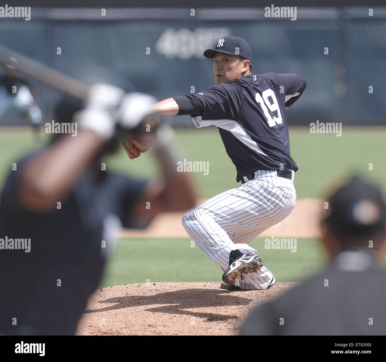 Tampa, Florida, USA. 15th Sep, 2014. Masahiro Tanaka (Yankees) MLB