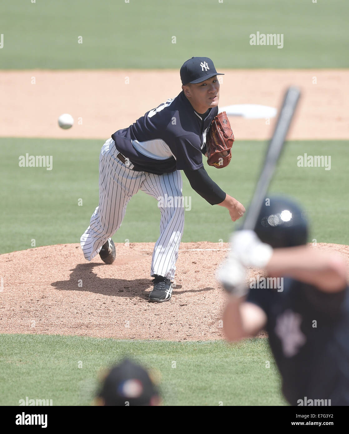 Tampa, Florida, USA. 15th Sep, 2014. Masahiro Tanaka (Yankees) MLB