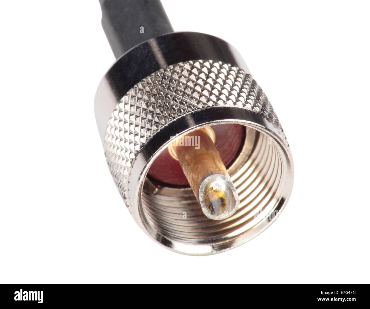 Pl259 connector Cut Out Stock Images & Pictures - Alamy
