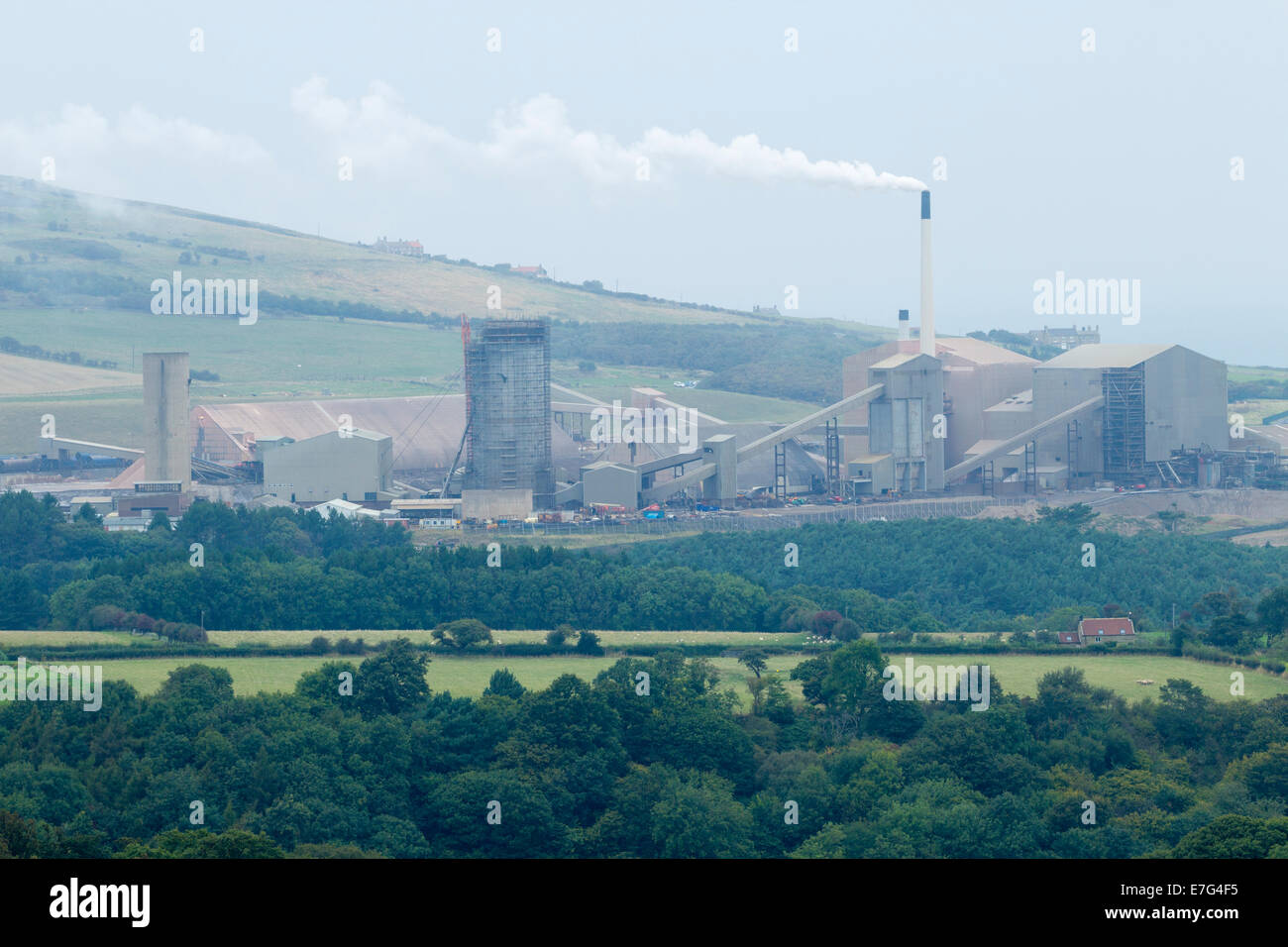 Cleveland Potash mine at Boulby near Staithes, England, UK Stock Photo