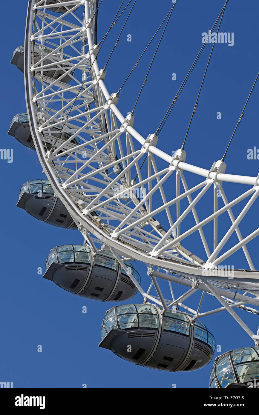 London Eye, Close Up. London, England, UK Stock Photo Alamy