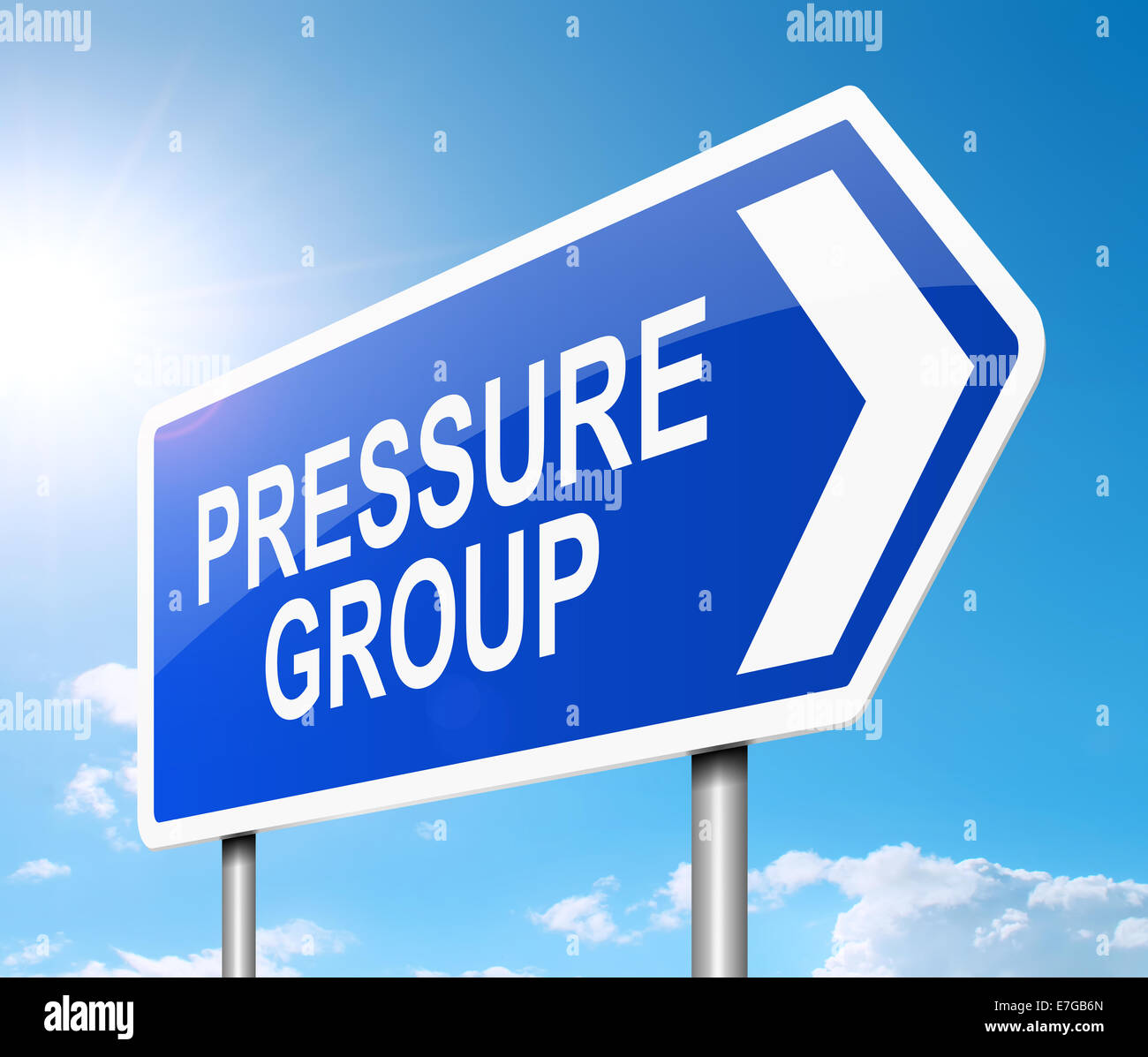 Pressure group concept Stock Photo - Alamy