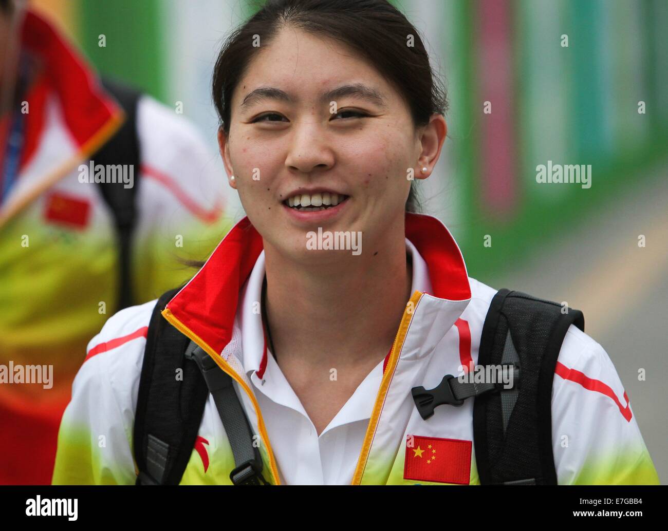 Incheon South Korea 17th Sep 2014 Chinese Swimming Athlete Jiao incheon-south-korea-17th-sep-2014-chinese-swimming-athlete-jiao
