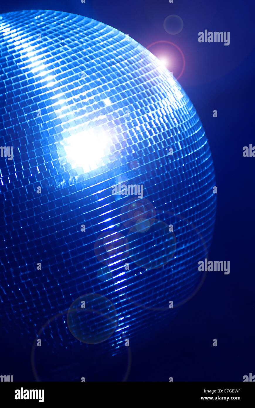 Glitterball / Disco mirror ball Stock Photo