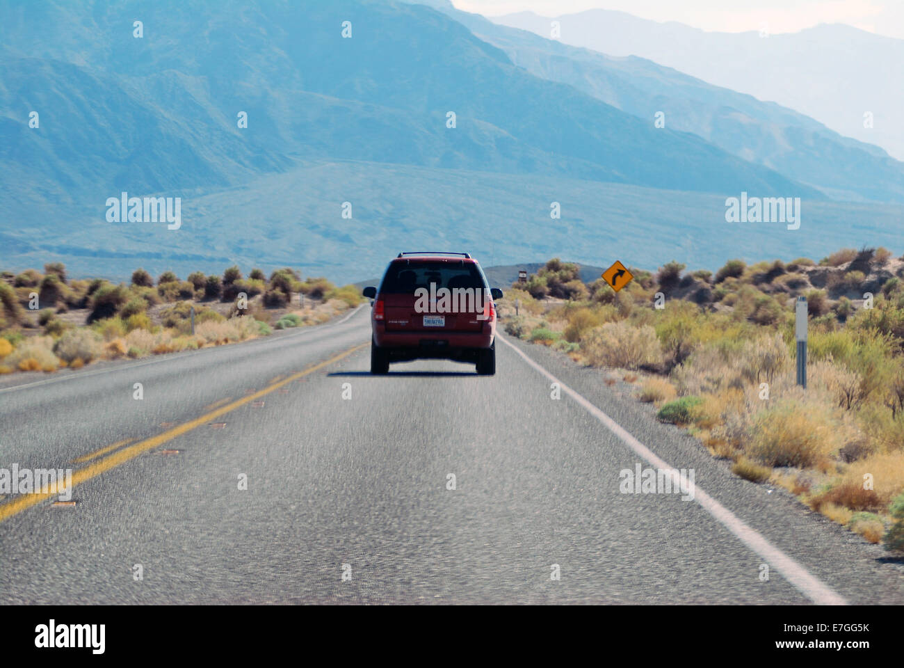 Car Crossing Death Valley High Resolution Stock Photography and Images ...