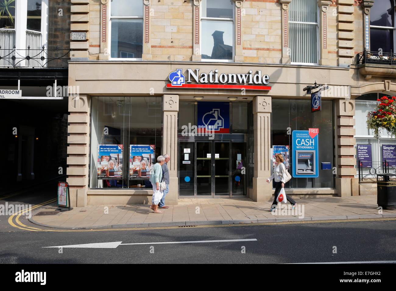 Nationwide Bank Harrogate Stock Photo Alamy