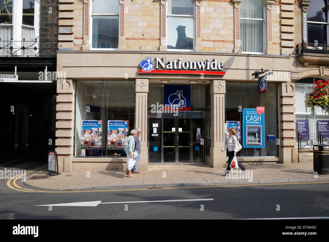 Nationwide Bank Harrogate Stock Photo