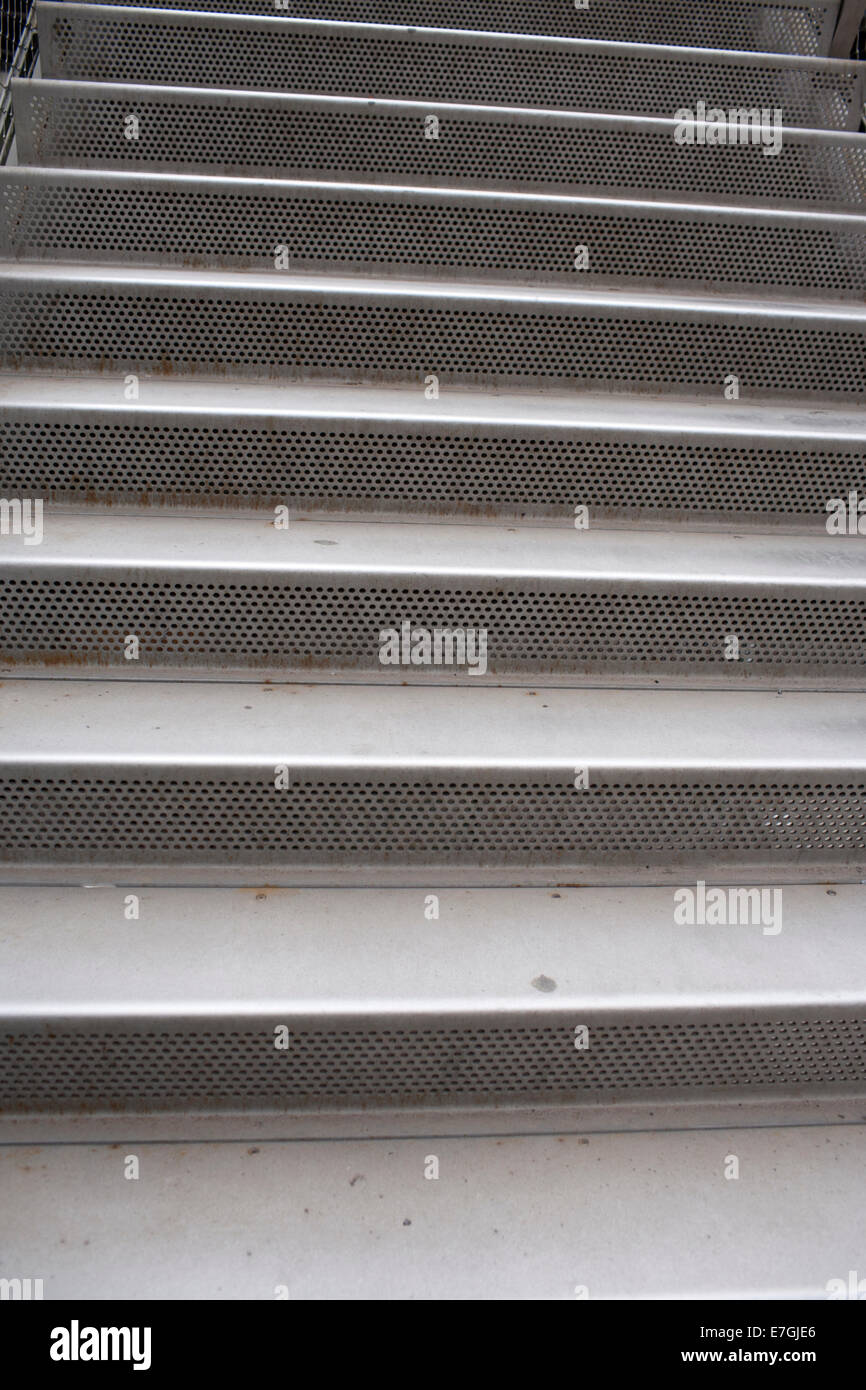 Steps of the High Line, New York Stock Photo
