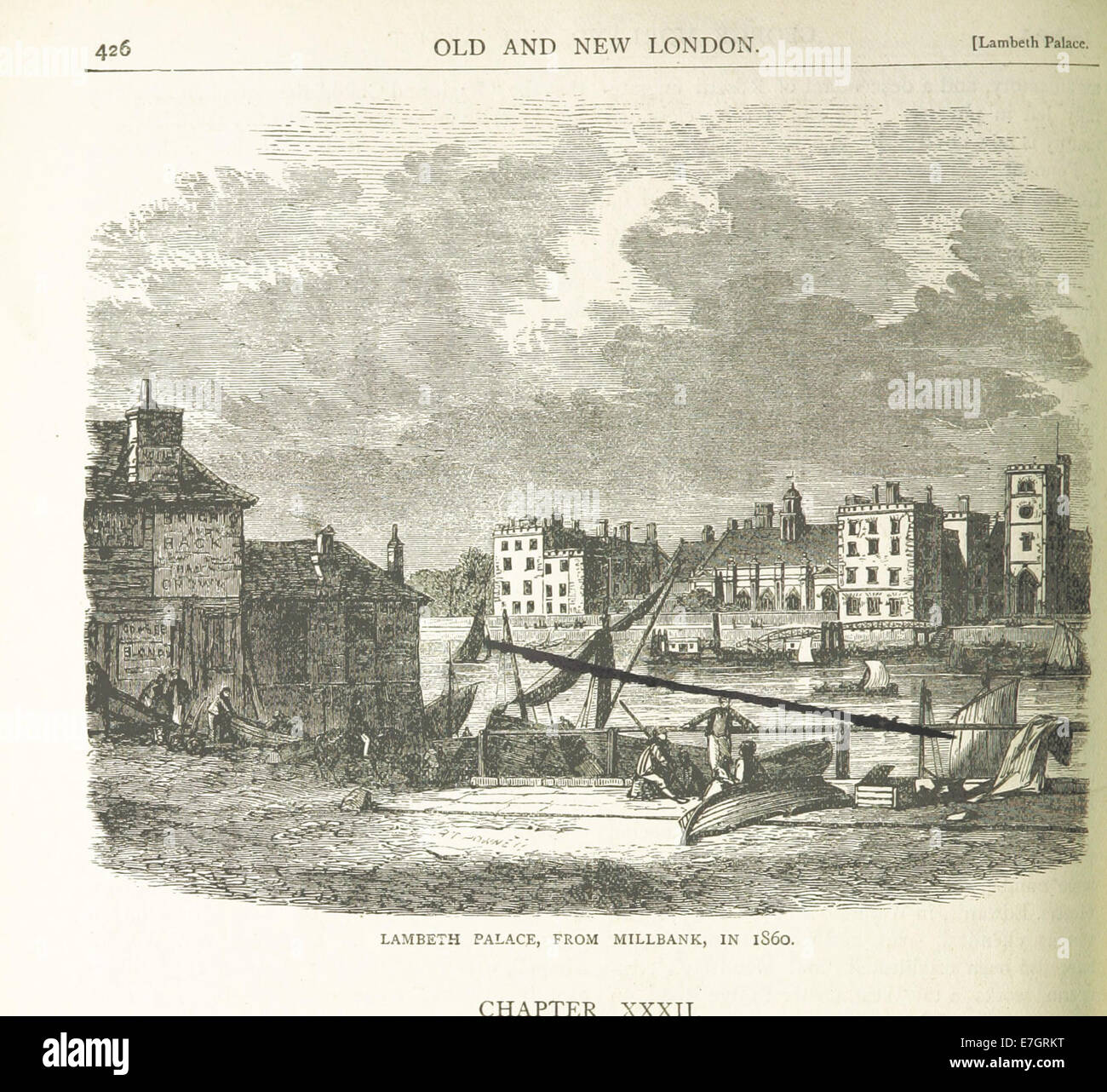 London 1800s map hi-res stock photography and images - Alamy